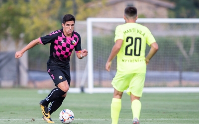 Víctor García s'ha estrenat avui amb la samarreta del Centre d'Esports | Marc González Alomà - CES